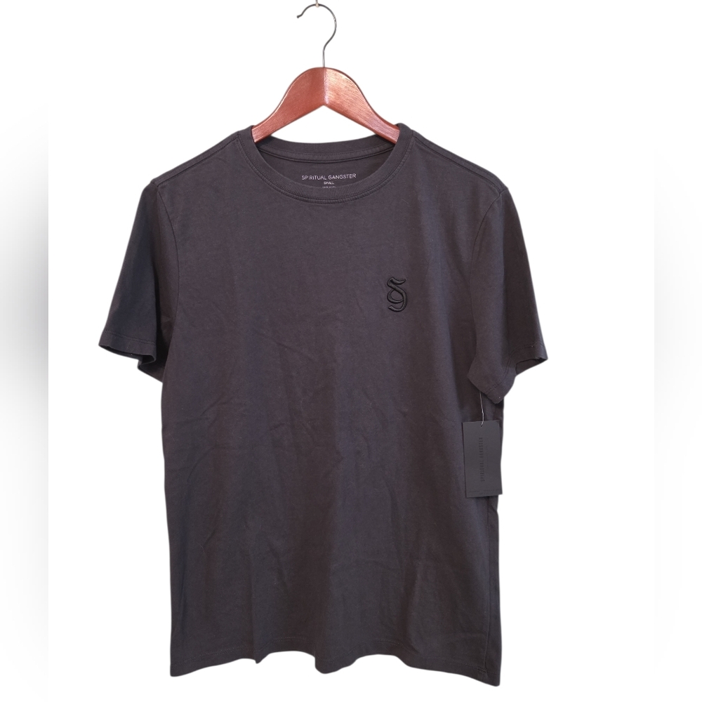 Spiritual Gangster NWT SG Monogram SS Mens Tee Shirt Size Small Streetwear